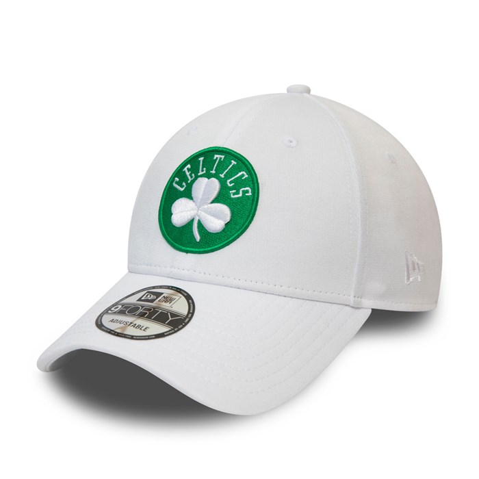Boston Celtics Shadow Tech 9FORTY Lippis Valkoinen - New Era Lippikset Halpa hinta FI-295467